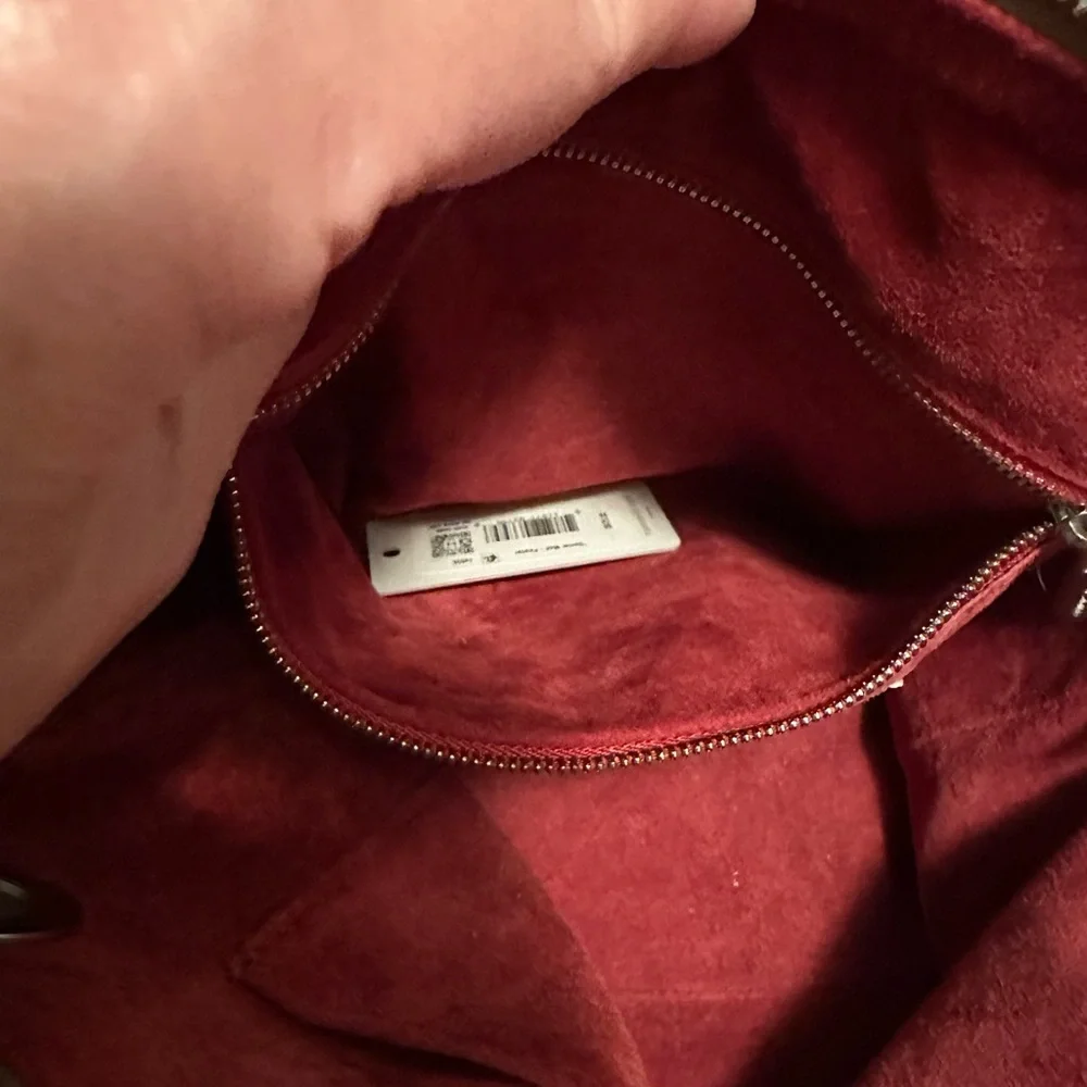 NWT Hammitt Daniel Pewter/Silver Shoulder Bag with EUC Benjamin slim Wallet - Picture 8 of 15